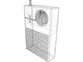 Transistor Radio 3D Model preview