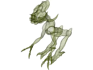 Creature 3D Model preview