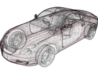 Toyota Soarer (2000) 3D Model preview