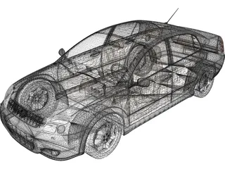 Opel Vectra 3D Model preview