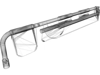 Hosegap 3D Model preview