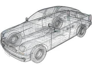 Toyota Origin 3D Model preview