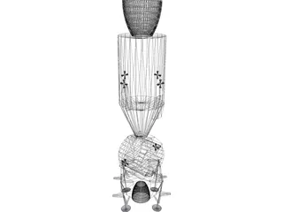 Apollo 13 3D Model preview