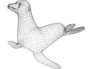 Sealion 3D Model preview