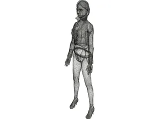 Woman 3D Model preview
