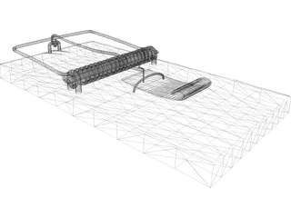 Mousetrap 3D Model preview