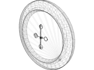 Clock 3D Model preview