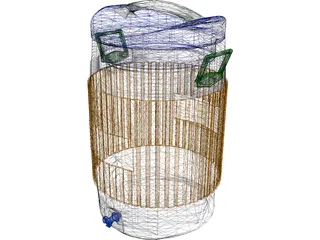 Drink Cooler 3D Model preview