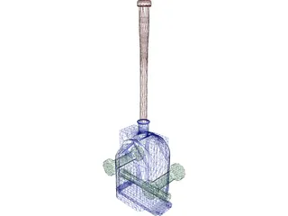 Hand Pump 3D Model preview
