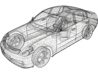 Infiniti G35 (2001) 3D Model preview