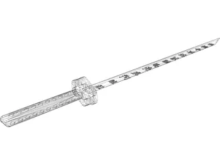 Sword 3D Model preview