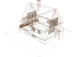 House 3D Model preview