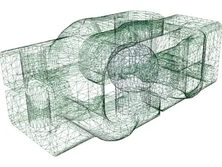 Universal Joint 3D Model preview