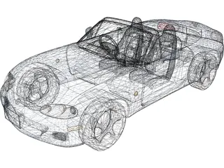 Mazda MX-5 Roadster 3D Model preview