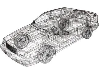 Volvo 850 3D Model preview