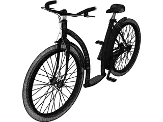Bicycle 3D Model preview