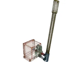Priming Pump 3D Model preview