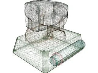 PC WebCam 3D Model preview