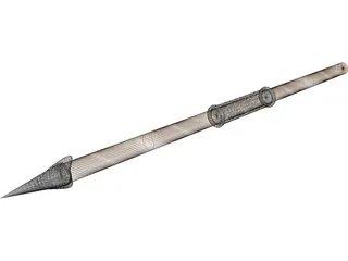 Short Roman Spear 3D Model preview