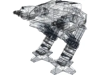 ED-209 Robot [Robocop] 3D Model preview