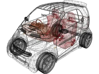 SMART [Tuned] 3D Model preview
