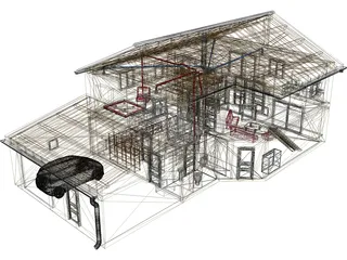 House 3D Model preview