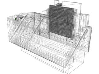 Home Printer 3D Model preview
