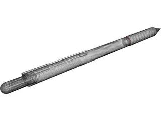 Mechanical Pencil 3D Model preview