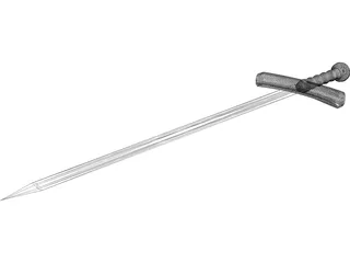 Sword 3D Model preview