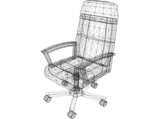 Office Chair 3D Model preview