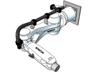 Kuka KR6 R900 Sixx 3D Model preview