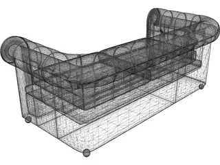 Couch 3D Model preview