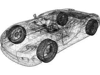 Koenigsegg CCX 3D Model preview
