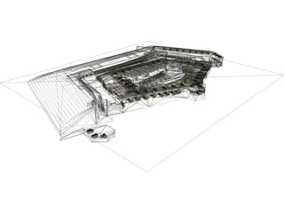 Fort Knox Maine 3D Model preview