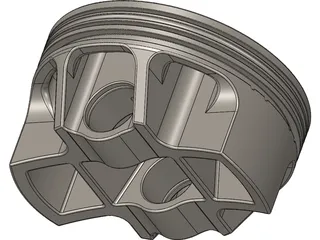 Piston Head 3D Model preview
