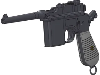 Mauser 711 3D Model preview