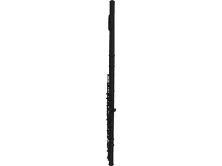 Flute 3D Model preview