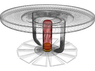Fire Sprinkler 3D Model preview