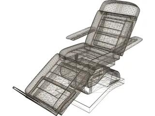 Hospital Chair 3D Model preview