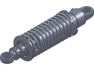 Bilstein MDS860 Shock Absorber 3D Model preview
