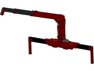 Crane Manipulator 3T 3D Model preview