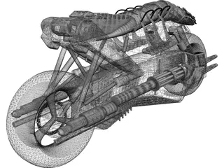 Mototerminator 3D Model preview