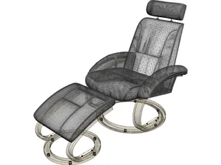 Ikea Chair 3D Model preview