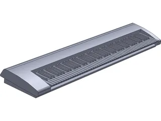 M-Audio 88 Key MIDI Controller 3D Model preview