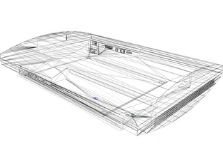 Sony PlayStation 3 3D Model preview