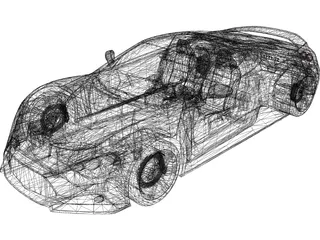 Zenvo ST1 (2010) 3D Model preview
