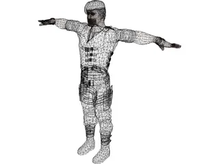 Sylvester Stallone 3D Model preview