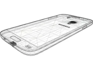 Samsung Galaxy S4 3D Model preview