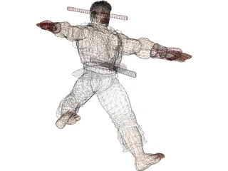 Ryu 3D Model preview