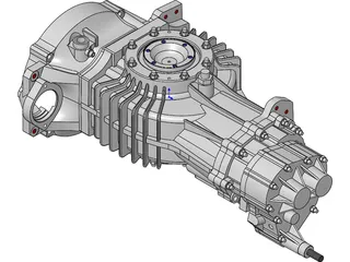 Mendeola MD5 Gearbox 3D Model preview